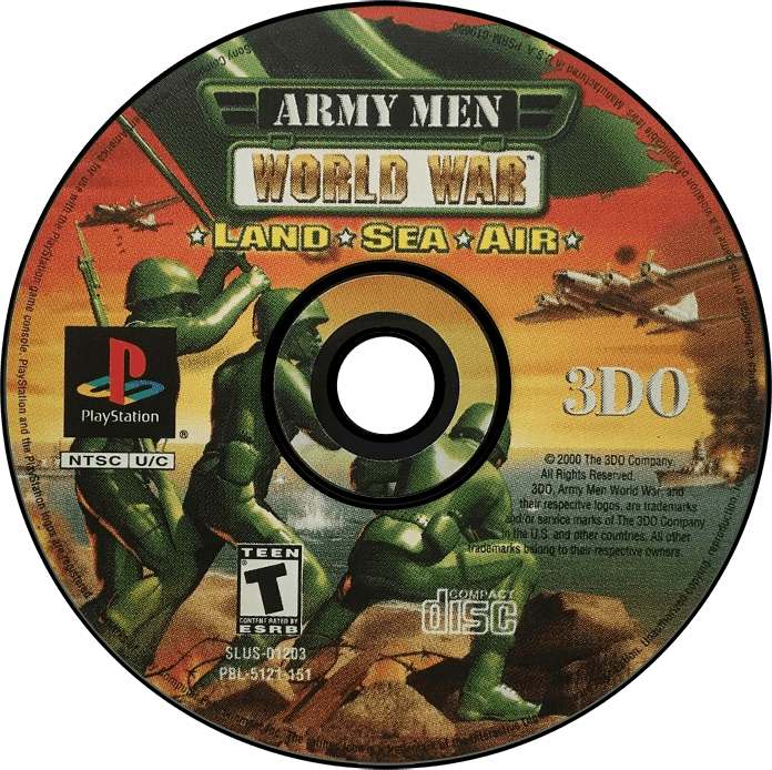 Army Men World War Land Sea Air media 5 for Playstation